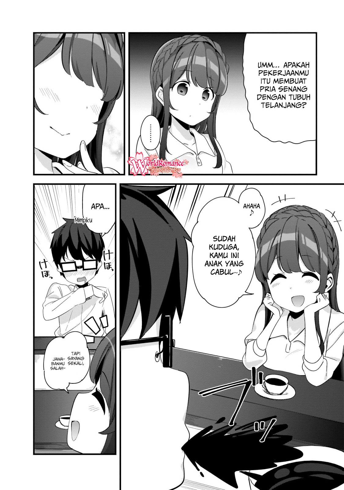 Hayasegawa-kun to Megami na Onee-san chapter 2